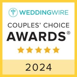 WeddingWire Couples' Choice Award 2024